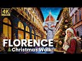 🤶 Walking CHRISTMAS in FLORENCE Italy Like a local!