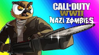 COD WW2 Zombies Funny Moments - Darkest Shore DLC and Easter Egg Attempt!