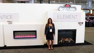 Napoleon Electric Fireplace Series Overview - HPBA 2024