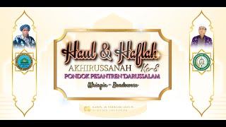 Live WISUDA AL - MIFTAH DAN HAUL-HAFLAH AKHIRUSSANAH KE-8 PP DARUSSALAM - WRINGIN BONDOWOSO