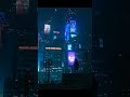 Blender sci-fi cyberpunk city