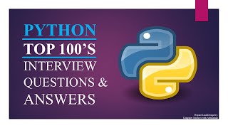 Python Interview Questions and Answers | Part-I | Python tutorials | #Pythoninterviewquestions