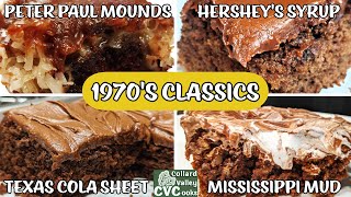 4 Chocolate Cakes - 1970s Cake Recipes - Do You Remember These Classics