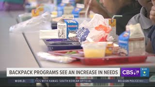 East Texas backpack programs provides free meals for students over the weekends