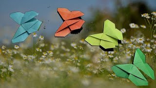 paper butterfly making | origami butterfly | how to make paper butterfly easy