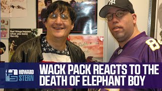 Wack Packers Pay Their Respects to Fred the Elephant Boy