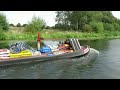 Bletchley and Southern Cross on the River Nene 2015