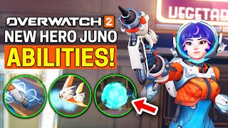 Overwatch 2 New Hero Juno - All Abilities!