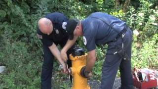 Hydrant Testing in August