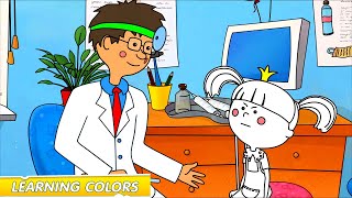 Coloring book - The Little Princess : Ouch, it hurts Part 1 - Educational Videos