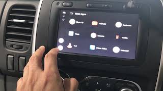 Installing any app on Renault Master Carplay or Android Car using App2Car