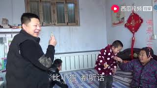 俺是山东人：不出门几个孩子憋坏了，召月闹腾不老实海涛一颗糖搞定，为啥挨揍