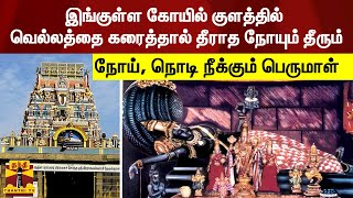 இங்குள்ள கோயில் குளத்தில் வெல்லத்தை கரைத்தால் தீராத நோயும் தீரும்... நோய், நொடி நீக்கும் பெருமாள்