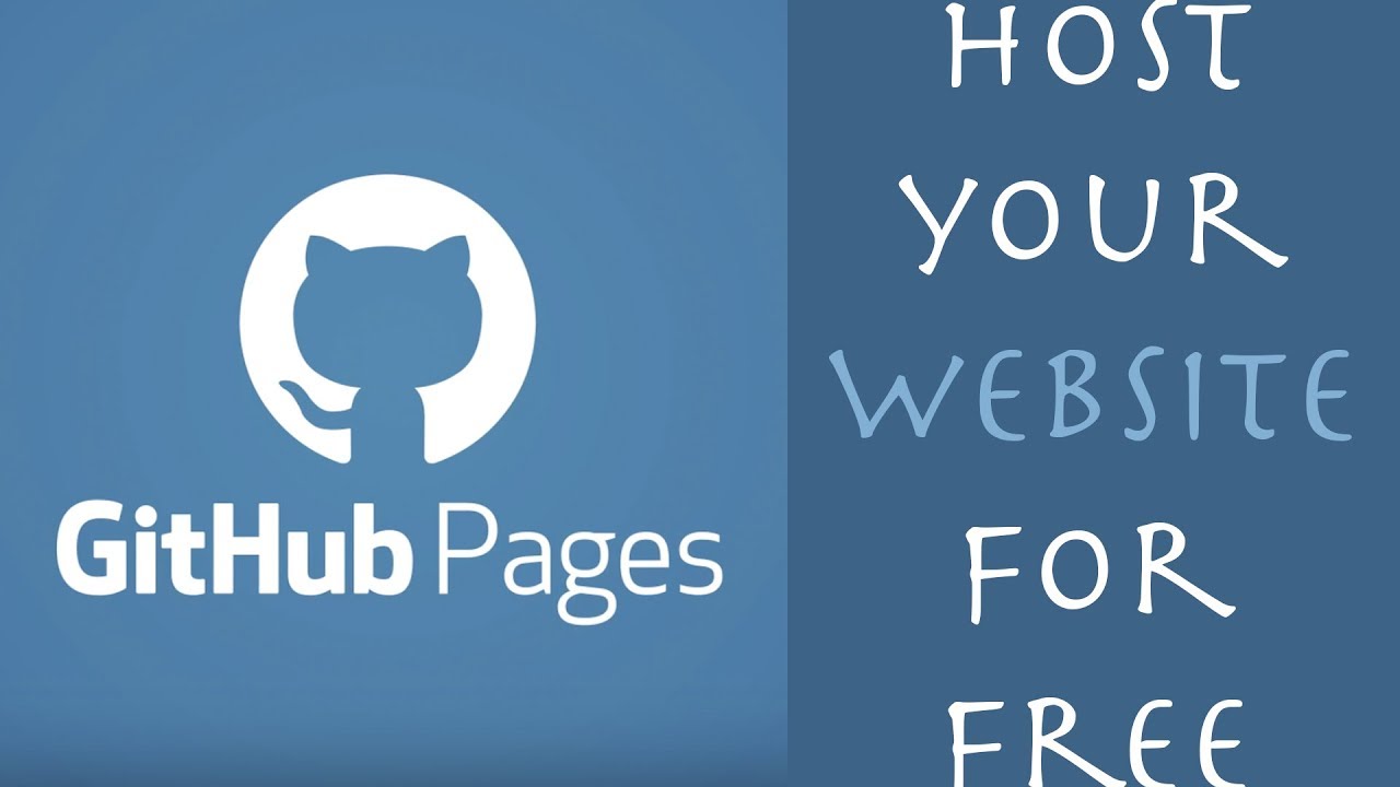 How To Host Your Website For Free?! - GitHub Pages - YouTube