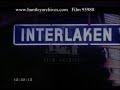 train arrival in interlaken 1960s film 95980