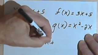 Introduction to Function Notation 070-35