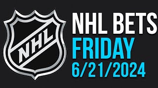 NHL Picks & Predictions Today 6/21/24 | NHL Picks Today 6/21/24 | Best NHL Bets
