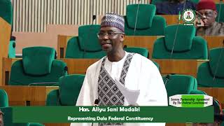 Hon Aliyu Sani Madaki And Other Members Ask For Suspension Of Samoa Agreement Implementation