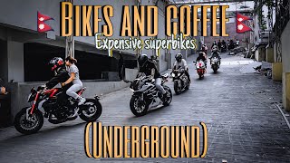 Expensive Superbikes of Nepal 🇳🇵At Bikes and coffee (Loud Superbikes)  #superbike