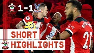 90-SECOND HIGHLIGHTS: Southampton 1-1 Crystal Palace | Premier League