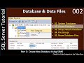 Create Database | Part 2 - New Databases | SQL SSMS TSQL Tutorial #002