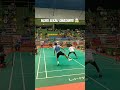 SMASH 1000 WATTT??? #shorts #badminton #badmintonlovers #badmintonhighlights #fypシ゚ #video #trending