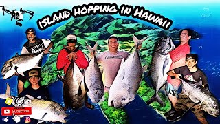 Island hopping in Hawaii  for The elusive 100lb ulua / GT Giant trevally