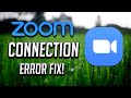 Fix Zoom Network Error | Fix Zoom Meetings Internet Connection Error Windows 10/8/7 [2024]