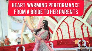 Heartwarming Performance from Bride to her Parents | Medley |  By Twirling Moments