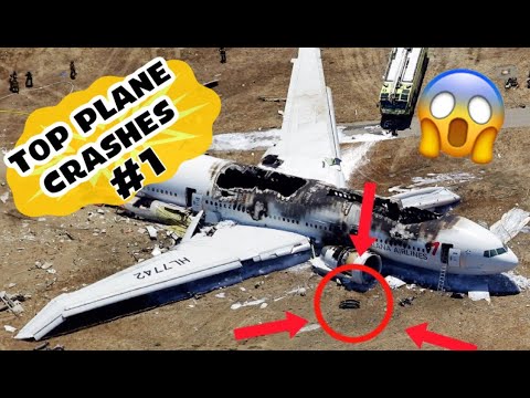 TOP MOST INSANE AIRPLANE CRASH COMPILATION #1 - YouTube