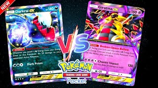 Dark VS Psychic Pokemons battles I Pokemon TCG Pocket