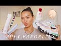 JULY FAVORITES 2020 | GOLD JEWELRY, MAKEUP, ACTIVEWEAR & FASHION | NICOLE ELISE