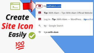 How To Create An icon For A Website | Favicon Tutorial