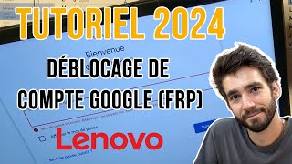 [TUTO 2024] Débloquer un compte Google sur tablette LENOVO (FRP) SANS PC (TAB P11)