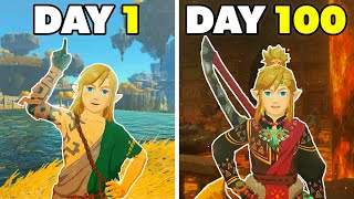 I Played 100 Days of Zelda: Tears of the Kingdom