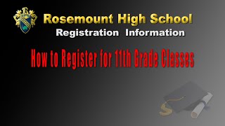 How to Register for 11th Grade Classes