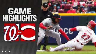 Nationals vs. Reds Game Highlights (3/31/24) | MLB Highlights