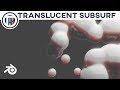 Blender 2.8 Eevee Tutorial - Subsurface Translucency (Make Your Subsurface Scattering POP!)