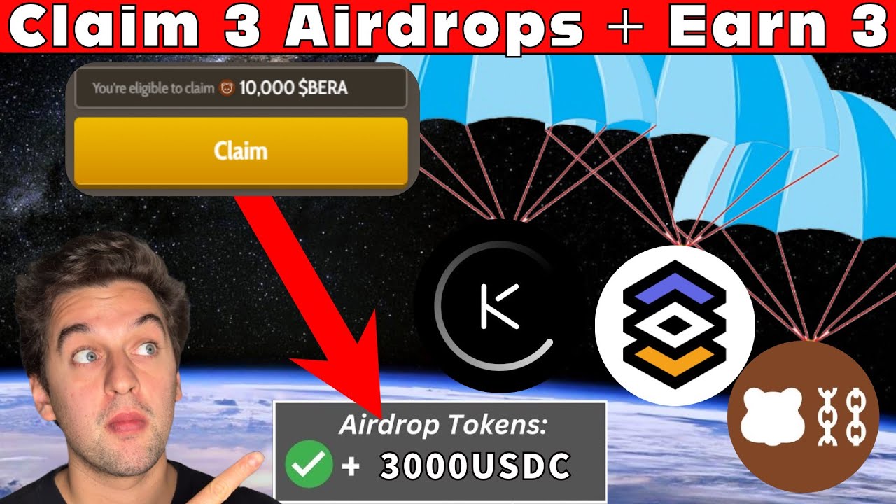 Claim 3 Airdrops Now Earn 3 Airdrops Do This Now Youtube