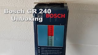 Bosch Professional Measuring Rod GR 240 unboxing #bosch #unboxing