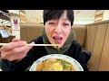 【熊本ラーメンの原点】濃厚＆あっさり⁉︎老舗ラーメンを食べ比べ、雪の阿蘇車中泊旅。道の駅の名物やわらか赤牛丼も爆食