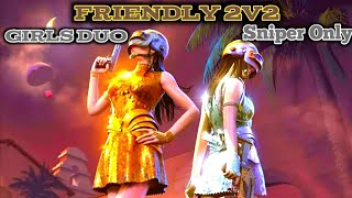 Girls Duo 😌| Friendly 2v2 | PUBG Kr Montage | Girl Gamer Miss Unknown | NCS Music Background