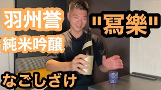 【日本酒 レビュー 219】「冩樂（写楽） なごしざけ  羽州誉  純米吟醸」【Vlog】円安がどこまで進むのかは誰にもわかんないよね。