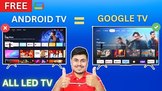 Google Tv In Android Led | Google Home | Android Tv To Google Tv | How To Google Home 2023