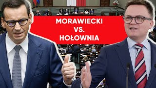 Wrzawa w Sejmie. Morawiecki starł się z Hołownią. Wystosował apel