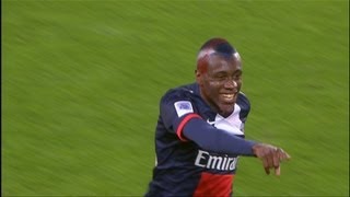 Passe décisive Beckham et but Blaise MATUIDI (31') - PSG - Stade Brestois 29 (3-1) / 2012-13