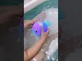 Baby bath toys, squirting whales