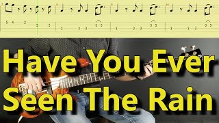 CCR - Have You Ever Seen The Rain (Bass cover with TAB)
