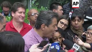 Haddad promises to seek alliances if he's elected president of Brazil