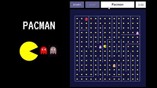 Pacman game written in java